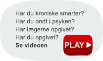 Har du kroniske smerter? Har du ondt i psyken? Har lægerne opgivet? Har du opgivet? Se videoen